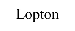 LOPTON trademark
