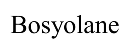 BOSYOLANE trademark