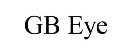 GB EYE trademark