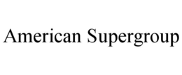 AMERICAN SUPERGROUP trademark