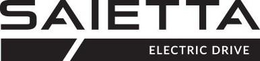 SAIETTA ELECTRIC DRIVE trademark