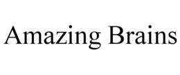 AMAZING BRAINS trademark