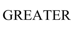 GREATER trademark
