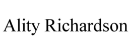 ALITY RICHARDSON trademark
