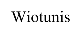 WIOTUNIS trademark