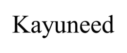 KAYUNEED trademark