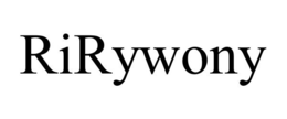 RIRYWONY trademark
