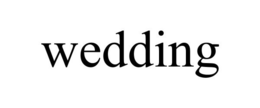 WEDDING trademark