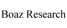 BOAZ RESEARCH trademark