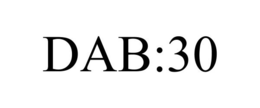 DAB:30 trademark