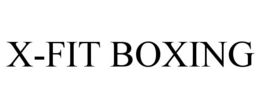 X-FIT BOXING trademark