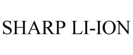 SHARP LI-ION trademark