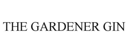 THE GARDENER GIN trademark