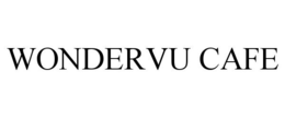 WONDERVU CAFE trademark