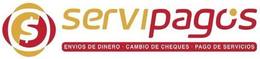 SERVIPAGOS ENVIOS DE DINERO, CAMBIO DE CHEQUES, PAGO DE SERVICIOS trademark