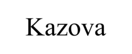 KAZOVA trademark