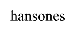 HANSONES trademark
