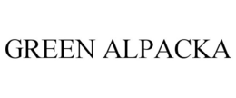 GREEN ALPACKA trademark