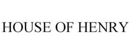 HOUSE OF HENRY trademark