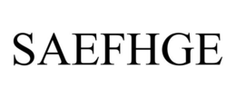 SAEFHGE trademark