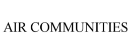 AIR COMMUNITIES trademark
