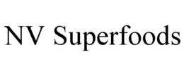 NV SUPERFOODS trademark