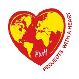 PWH PROJECTS WITH A HEART trademark