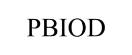 PBIOD trademark