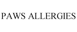 PAWS ALLERGIES trademark