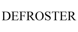 DEFROSTER trademark
