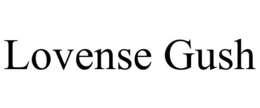 LOVENSE GUSH trademark