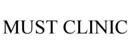 MUST CLINIC trademark