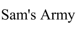SAM'S ARMY trademark