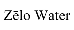 ZELO WATER trademark
