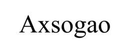AXSOGAO trademark