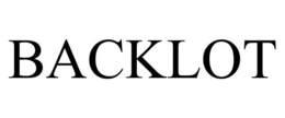 BACKLOT trademark