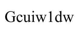 GCUIW1DW trademark