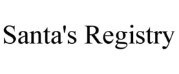 SANTA'S REGISTRY trademark