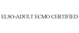 ELSO-ADULT ECMO CERTIFIED trademark
