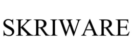 SKRIWARE trademark