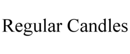 REGULAR CANDLES trademark