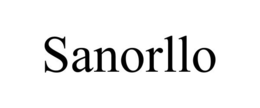 SANORLLO trademark