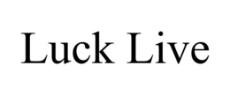 LUCK LIVE trademark