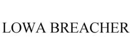 LOWA BREACHER trademark