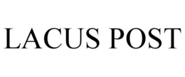 LACUS POST trademark