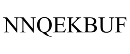 NNQEKBUF trademark