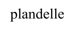 PLANDELLE trademark
