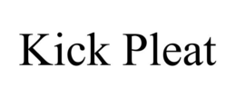 KICK PLEAT trademark