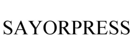 SAYORPRESS trademark