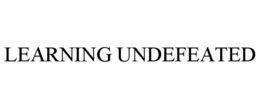 LEARNING UNDEFEATED trademark